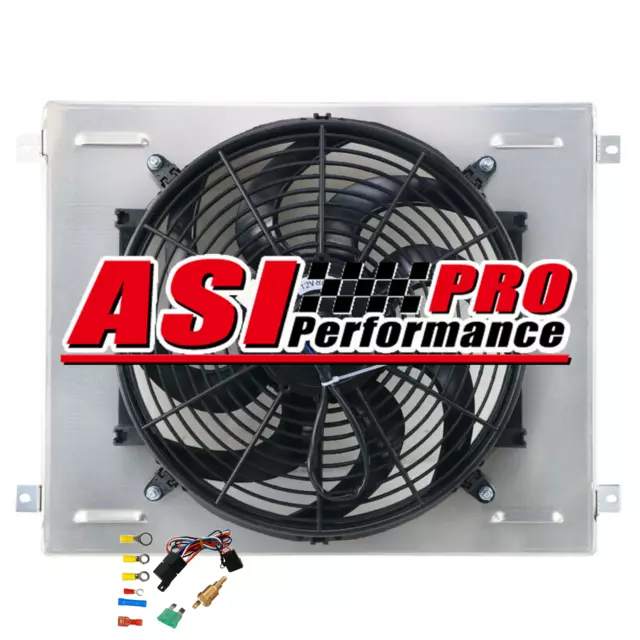 Aluminum Radiator Shroud Fan Relay Fits 1967-1970 Ford Mustang Torino Fairlane