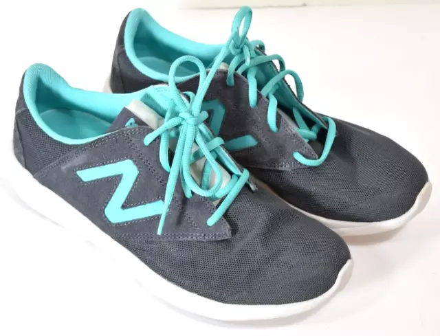 Women's New Balance Classics Sneaker WL1320OR Gray/Turquoise Size 9.5