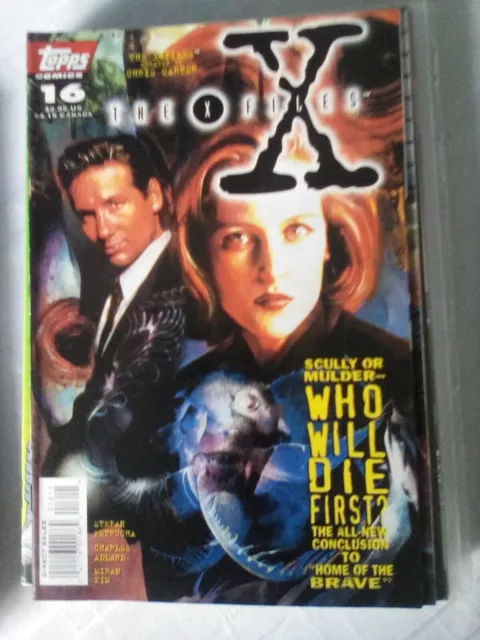 COMIC - All-New The X-Files Topps Comic US Issue #16 Created By Chris Carter b3