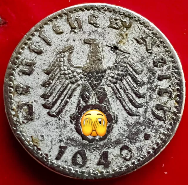 III. Reich 50 Reichspfennig 1940-A