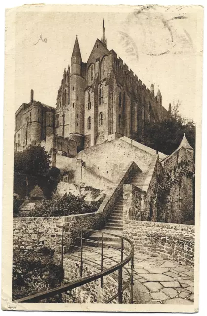 CPA ""LE MONT SAINT MICHEL / La Merveille seen from the North Tower