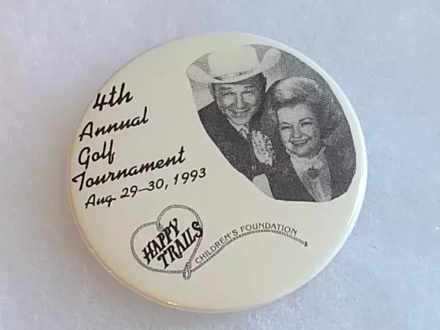 ROY ROGERS 1993 4Th Annual Golf Tournament Vintage Western Cowboy ...
