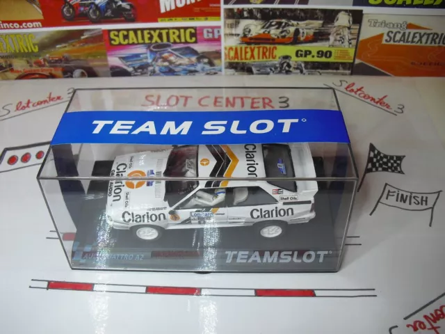 TEAM SLOT  12302 Audi Quattro  A2 CLARION  1/32 NUEVO  NEW