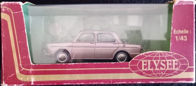 Elysee 1/43 – Renault Juvaquatre Break Vitré N° ELY559, Résine Vert