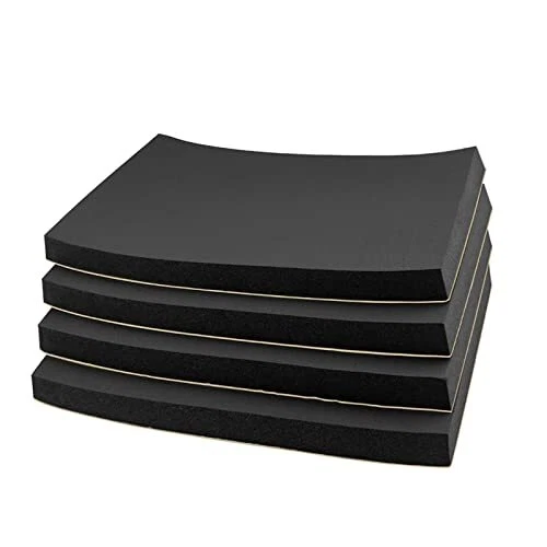 Foam Padding Sheet Self Adhesive - 3/4" Thick Neoprene Insulation Foam (4 Pcs)