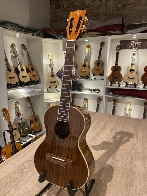 Kala KA-KTG Hawaiian Koa Gloss Series Tenor Ukulele with bag