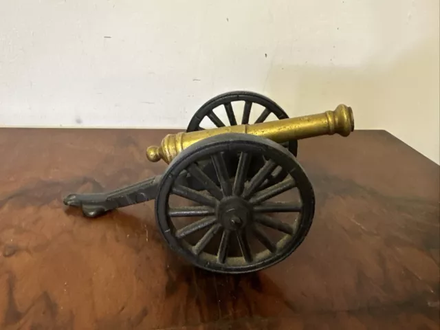 Heavy Cast Iron /Bronze Cannon Model - Superb -