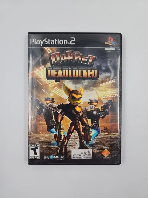 Ratchet: Gladiator Sur PS2 - PAL Complet Avec Boîtier Et Notice - Bon état