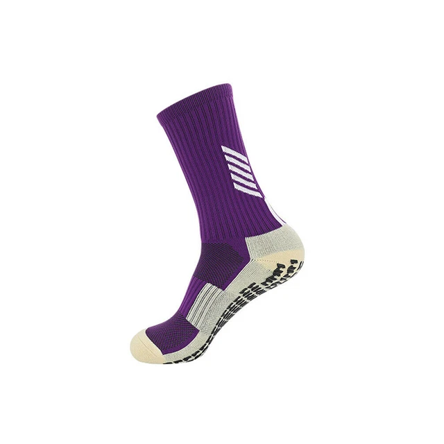 Men's Anti Slip Football Socks Boys Athletic Long Socks Absorbent Sports Grip AU
