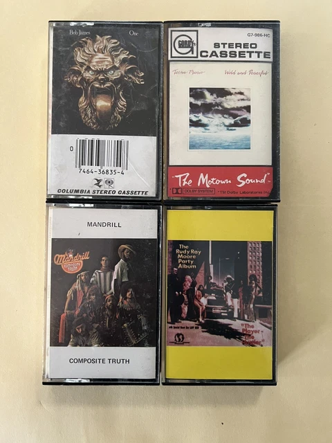 Soul Funk Vintage Cassette Lot Bob James Mandrill Teena Marie Rudy Ray Moore Soul Funk Vintage Cassette Lot Bob James Mandrill Teena Marie Rudy Ray Moore