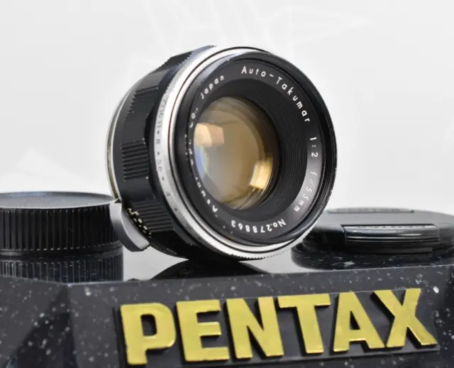 [Óptica casi MINT] Asahi Pentax Auto-Takumar 55 mm f2 Prime Lens M42 de JAPÓN