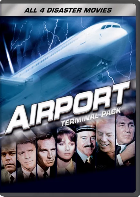 Airport Terminal Pack (DVD) Burt Lancaster Charlton Heston Jack Lemmon
