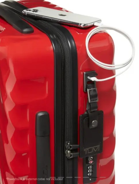 TUMI 19 Degree International Expandable Carry-on 4 Wheel - Blaze Red 139683-A028 3