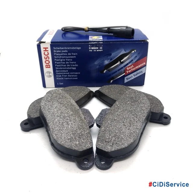 KIT PASTIGLIE FRENO FIAT 500 PUNTO EVO (199) 2012 CON SENSORE USURA GDB1900 - Foto 5