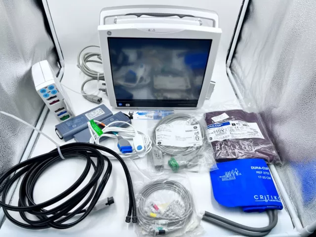 GE Carescape B450 Patient Monitor E-PSMP-00 MODULE CABLES B 450 Datex Ohmeda GE Carescape B450 Patient Monitor E-PSMP-00 MODULE CABLES B 450 Datex Ohmeda