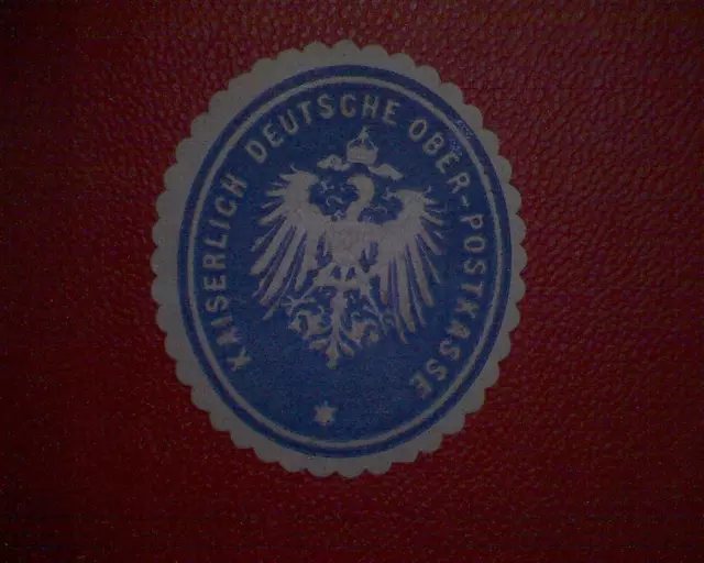 Siegelmarke Kaiserl. Deutsche  Ober - Postkasse