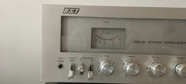 PRÉ AMPLIFICATEUR VINTAGE BST Model P10D pour platine vinyle HiFi EUR