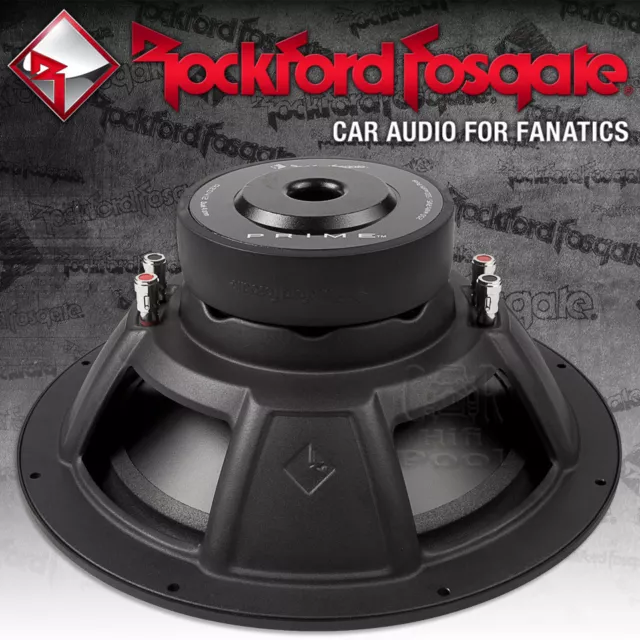 Rockford Fosgate Prime R2 R2D4-12 30cm Subwoofer 500 Watt Bass Woofer Chassis