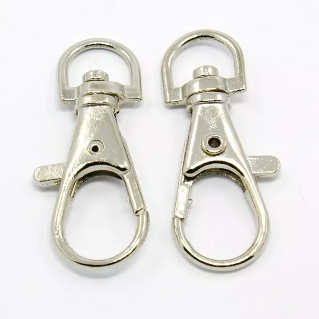 Lobster Swivel Clasps Clips Bag Key Ring Hook Findings Key Chain Swivel 35 mm