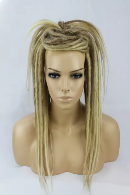 Blonde Synthetic Dread Falls Hairbands Ponytails Dreadlocks Hair Accessories