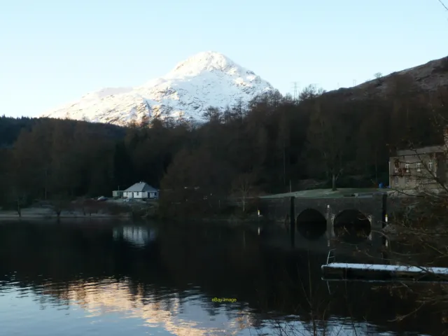 Photo 12x8 Loch Lomond at Inveruglas The snowy peak of A' Chrois ('the cro c2008