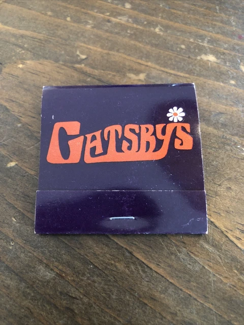 Gatsby's Restaurant New York City Vintage Matchbook   a3