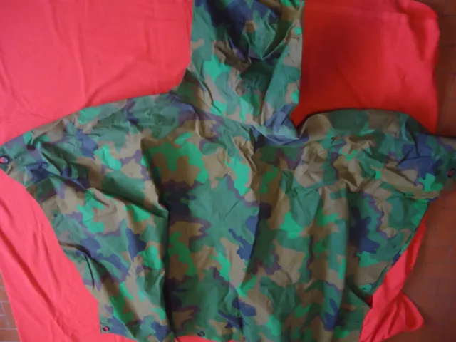 Unknow Camo Camouflage Military Army Poncho
