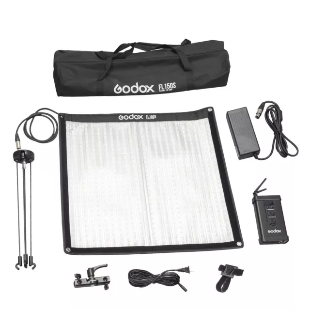 Godox FL150S Bi-Colour Dimmable 60x60cm Flexible Portable LED Lighting Mat Panel