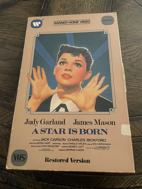 A STAR IS Born Restored Version Set Of 2 VHS $10.00 - PicClick