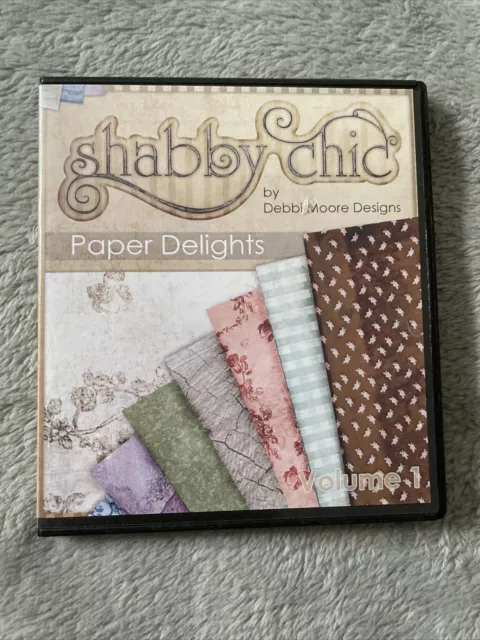 Shabby Chic By Debbi Moore Designs Paper Delights Papercrafting CD ROM