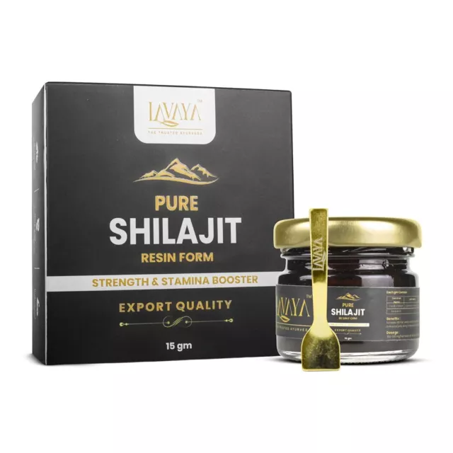 Pure 100% Himalayan Shilajit, Soft Resin, Organic, Extremely Potent, Fulvic Acid