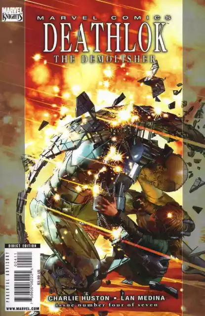 Deathlok (4th Series) #4 VF/NM; Marvel | Deathlok the Demolisher - we combine sh