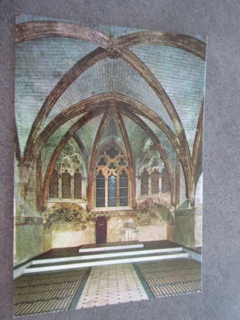 Carte postale vintage PERPIGNAN 66 Palais des rois de Majorque Chapelle Basse
