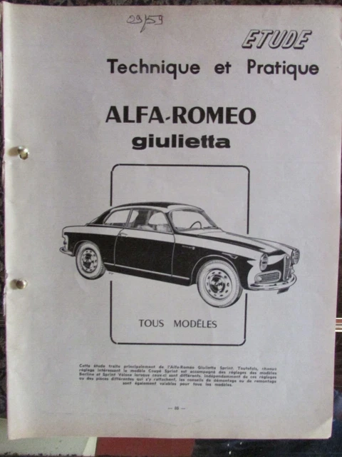 Voiture Miniature 1/48 Alfa Romeo Giulietta Avec Boîte - État Comme Neuf, Petit Défaut, Choix à L'Unité