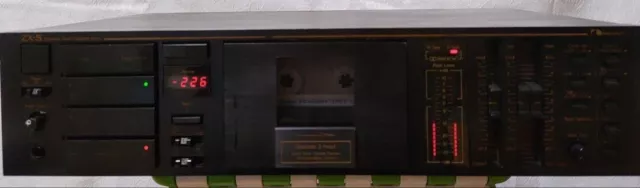 Nakamichi ZX-5 3 Head Discrete Head Cassette Deck Recorder japan Working Tested