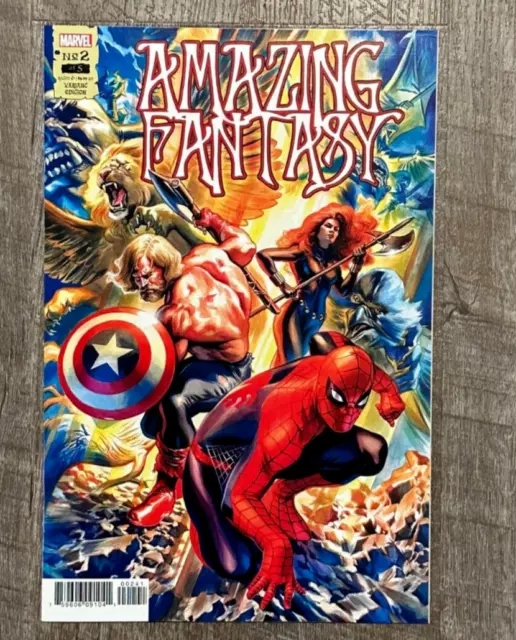 Amazing Fantasy #2 1:25 Massafera Variant Nm 2021 Marvel Spider-Man