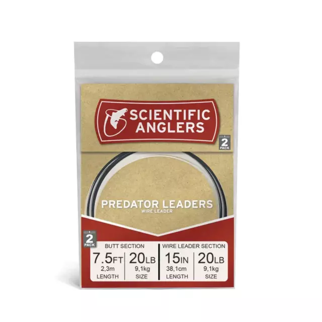 Scientific Anglers 2Pack Predator Wire Leaders