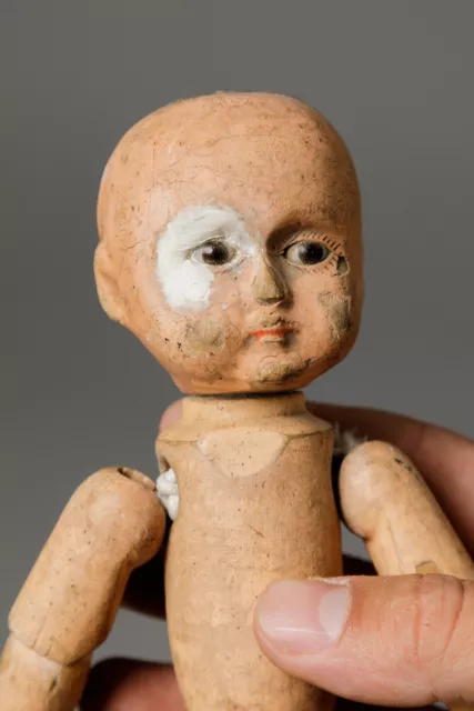 Rare poupée ancienne avec tête en bois, No Jumeau, SFBJ, Bru,