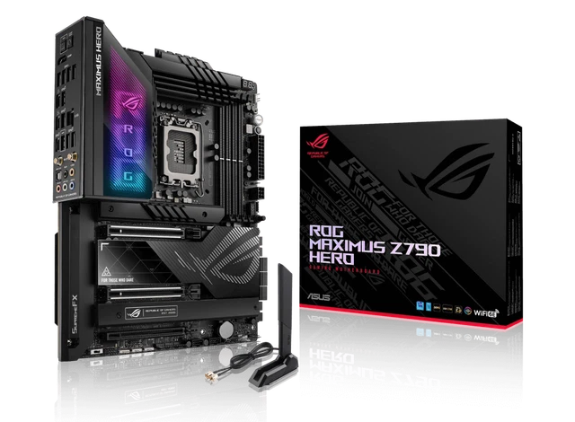 ASUS ROG MAXIMUS Z790 Hero Intel Z790 1700 Atx 4 Ddr5 HDMI 2 ...