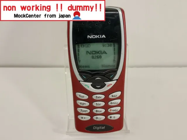 【dummy!】 NOKIA 8260 (color red) non-working cellphone