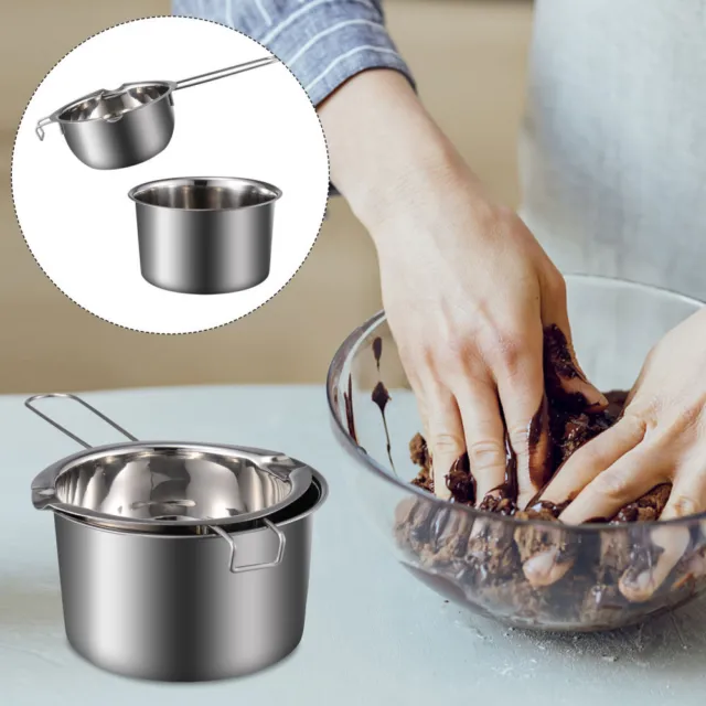 Stainless Steel Double Boiler Pot for Melting Chocolate, Candy, Wax