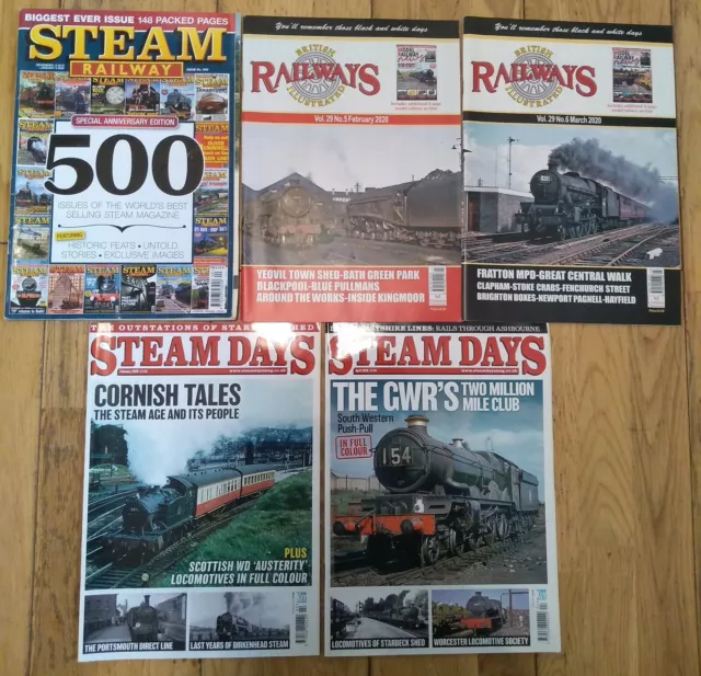5 Steam Train Magazines 2020