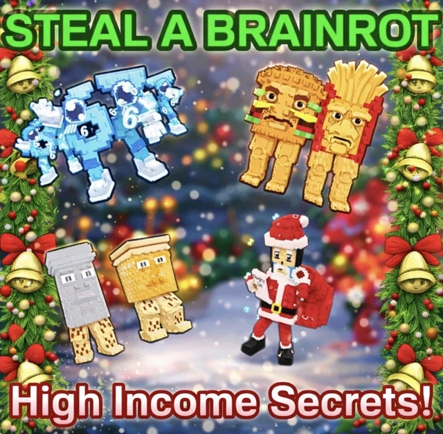 Steal A Brainrot Cheapest Secrets Roblox Sab Christmas Saleрџћ Fast