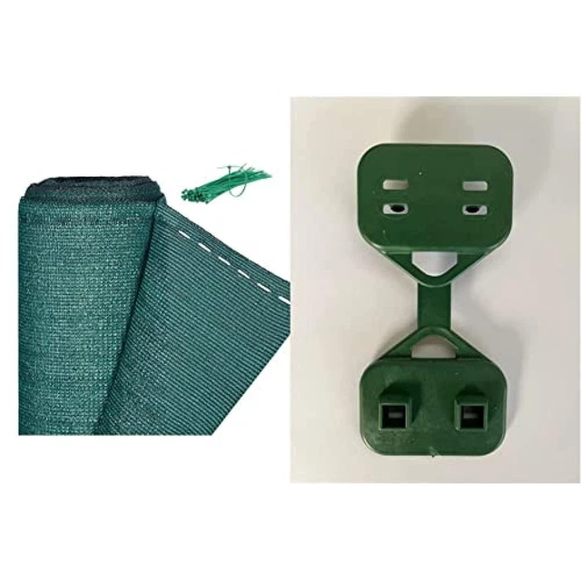 Rete Di Recinzione Relaxdays In Tessuto HDPE - 1x30 M, Verde, Per Giardino, Balcone, Serre (Ombreggiatura 85%)