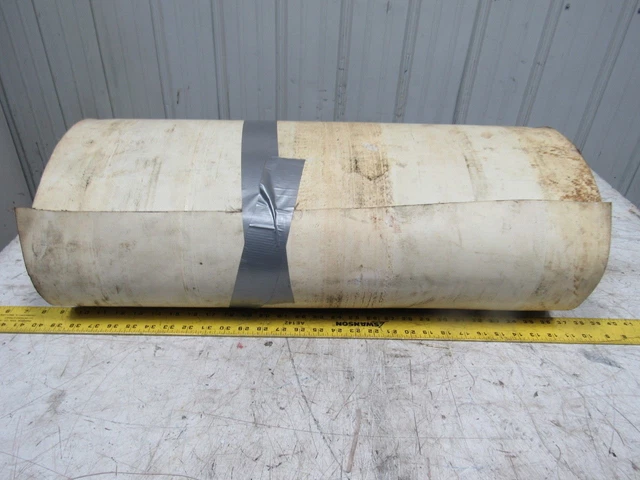 2 Ply Woven Back PVC Smooth Top Conveyor Belt 28"x79"x0.0825"