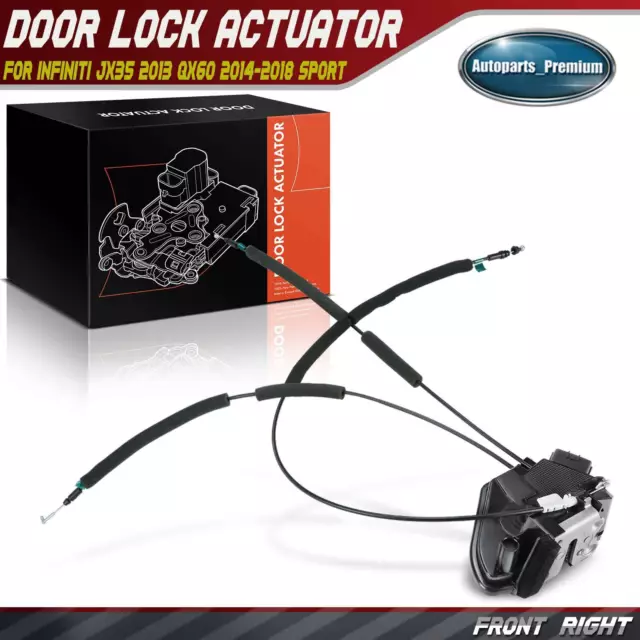Door Lock Actuator For Infiniti JX35 2013 QX60 2014-2018 Front Right Passenger