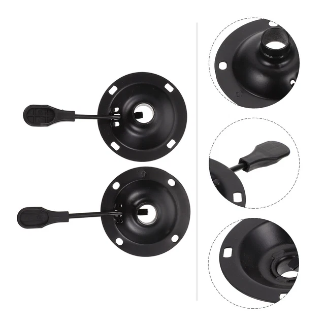 Chasis de silla bandeja para servir de metal silla placa inferior hierro negro
