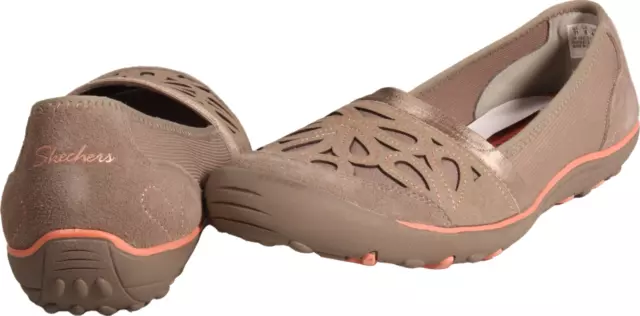 Skechers Relaxed Fit Earth Fest - Repurpose Womens Flat Taupe US Size 11