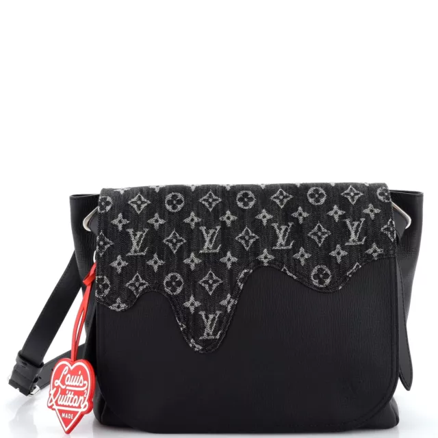 Louis Vuitton Patchwork Eclipse Backpack Bag Virgil Abloh M45455 ( Nigo, Supreme)