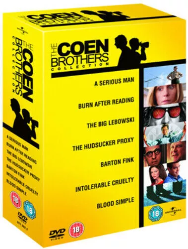 The Coen Brothers Collection (DVD) (2010) Simon Helberg Coen 7 - (Region 2) DVD